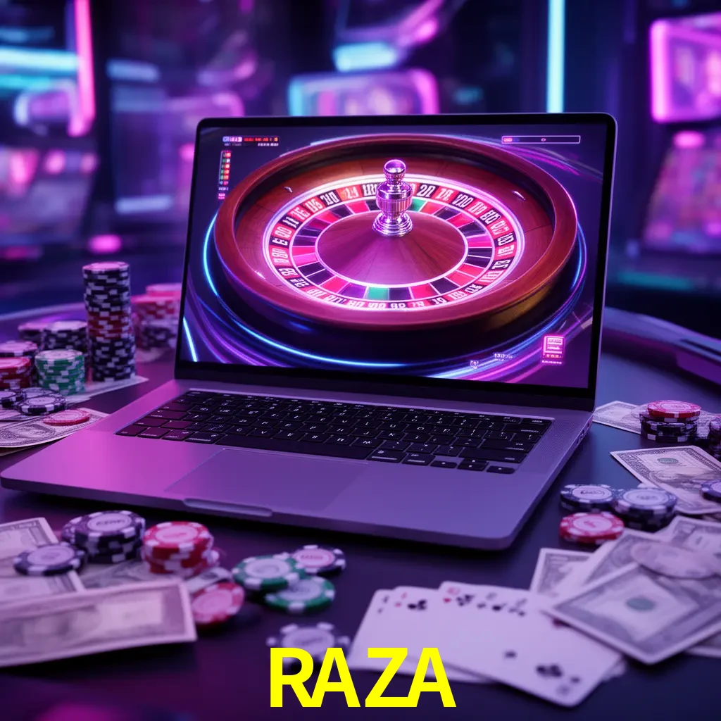 RAZA México - centro de casino, cuenta y acceso móvil Centro móvil RAZA con casino, cajero, bonos, app y acceso de cuenta para México